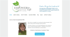 Desktop Screenshot of empoweryourlifehypnotherapy.com